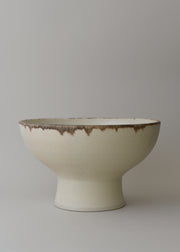 Large Footed Bowl in Bronzed Birch - Victoria Morris